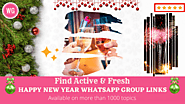 Happy New Year WhatsApp Group Links