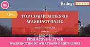 Washington DC WhatsApp Group Links | Join Now