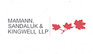 Hire Canada’s Best Immigration Consultancy - Mamann, Sandaluk&Kingwell LLP
