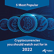 5 Most Popular Cryptocurrencies - Bitcoin, Etherium, Cardano, XRP, Tether