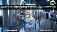 Why Does the Food and Beverage Industry Need Effective IC PRISM ERP Software?