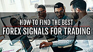 How to Find the Best Forex Signals for Trading