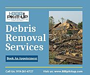 Debris Removal Services | Raleigh | 1-888-PIK-IT-UP