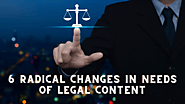 6 Radical Changes in Needs of Legal Content - ZainView
