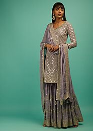 Buy Indian Wedding Salwar Suits & Kameez for Women Online - Kalki Fashion