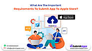 What Are The Important Requirements To Submit App To Apple Store?