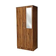 Buy Tartan 2 Door Wardrobe with Drawer for Rs 8280 | Wakefit