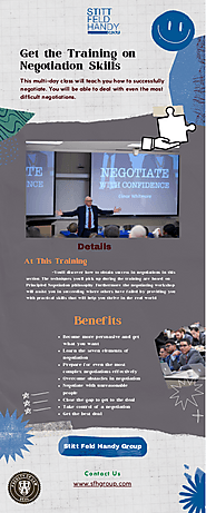 Get the Training on Negotiation Skills | Stitt Feld Handy Group