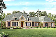House Plan 041-00130 - French Country Plan: 3,527 Square Feet, 4 Bedrooms, 3 Bathrooms