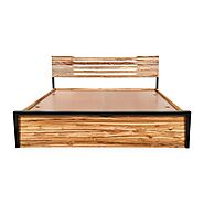 Buy Teak Wood Bed Online at Prices from Rs 17500| Wakefit