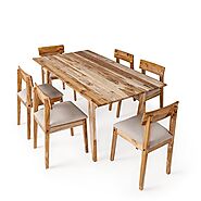 DiningTable (डाइनिंग टेबल): Buy Dining Table Online at a best price starting from Rs 7771 | Wakefit