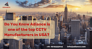 Do You Know Adiance is the one of the top CCTV Manufacturers in USA? - cctv surveillance system