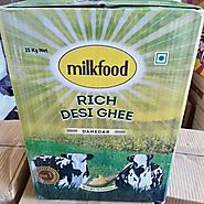 Milkfood Desi Rich Desi Ghee 15kg tin – Paavan Store