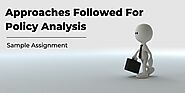 Best Approaches Followed For Policy Analysis