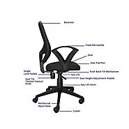 Buy Albus Medium Back Chair Online for Rs 6934 | Wakefit