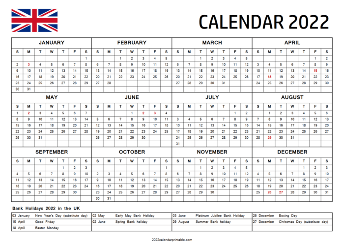 free printable 2022 calendar templates yearly and monthly a listly list