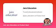 Jaro Education's profile on Product Hunt | Product Hunt
