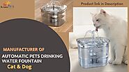 Automatic Pets Drinking Water Fountain Manufacturer | Cat & Dog