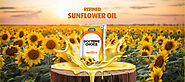 Omega-6 Rich Refined Sunflower Oil for Cooking
