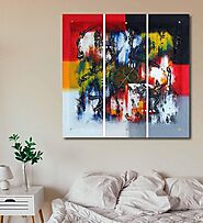Abstract Paintings - Buy Best Abstract Paintings Online in India - pisarto.com