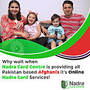 Afghan Nadra Card Pakistani NIC Card Renewal UK Nadra Card Centre