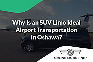 Choose an SUV Limo for Airport Transportation in Oshawa | Airline Limo