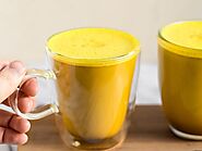 Golden Turmeric Milk with Ghee