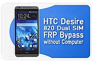 Google Account FRP Bypass HTC Desire 820 Dual SIM - Remove FRP