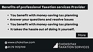 Tax Saving Investments | Taxation Services