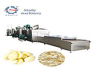 High-efficent garlic dehydrator machine | garlic slices flakes dryer machine