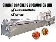 Automatic uncooked prawn cracker making machine | shrimp chip machine