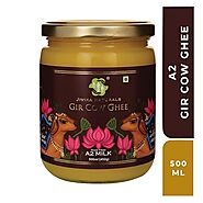 Buy Vedic Hand Churned Bilona GIR Cow Ghee Online - Jivika Naturals