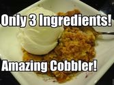 Awesome Cake Mix Cobbler - Crockpot or Ninja Cooking System