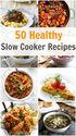 50 Healthy Slow Cooker Recipes