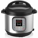 Instant Pot IP-DUO60 7-in-1 Programmable Pressure Cooker, 6Qt/1000W, Stainless Steel Cooking Pot and Exterior, Latest...