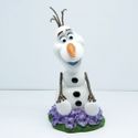 12" Tall Disney's Frozen -Olaf Solar Garden Statue at Garden and Pond Depot