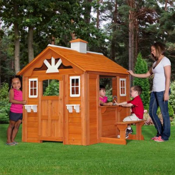BestRated Children's Wooden Outdoor Playhouses For Sale Reviews And Ratings A Listly List
