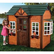 Best-Rated Children's Wooden Outdoor Playhouses For Sale - Reviews And Ratings (with images) · PeachCobbler