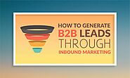 How to generate B2B leads through Inbound marketing