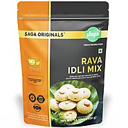 Buy Instant Rava Idly Mix Online | Instant Breakfast Mix | Saga Foods