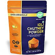 Buy Instant Idly - Dosa Chutney Powder (Podi/Mix) Online | Saga Foods