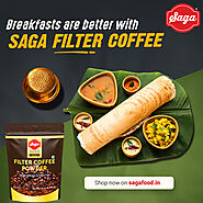 Saga Food's Premium Filter Coffee Powder