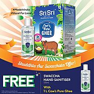 Cow's Pure Ghee, 1L | Sri Sri Tattva