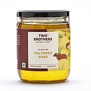 A2 Cultured Ghee Online | Best A2 Cow Ghee In India | A2 Gir Cow Ghee | Two Brothers Organic Farms - Amorearth