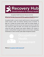 What Are The Best Assessment Of Occupational Health Practices?