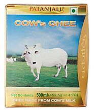 Patanjali Cows Ghee 500 ml: Buy Patanjali Cows Ghee 500 ml at Best Prices in India - Snapdeal