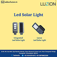 Led Solar Light Manufacturer and Exporter - Luzion - JustPaste.it