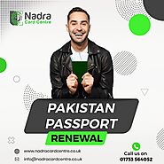Renew your Pakistani passport Online!