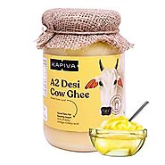 Kapiva A2 Shudh Desi Ghee, Helps Reduces Joint Pain and Improves Heart Functioning - 500ml