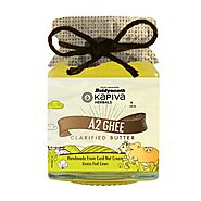 Cow Milk Ghee by Kapiva Herbal A2 Ayurvedic Ghee 100% Grass-Fed Cows Non-GMO Keto & Certified Paleo Diet Friendly (16...